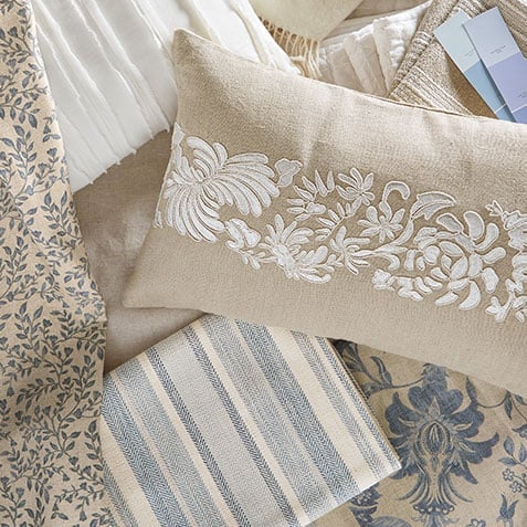 A Sprinkle of Periwinkle Tile