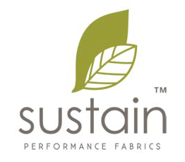 sustain performance fabrics logo