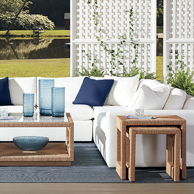 outdoor living space