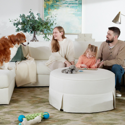 Pet- and kid-friendly living space